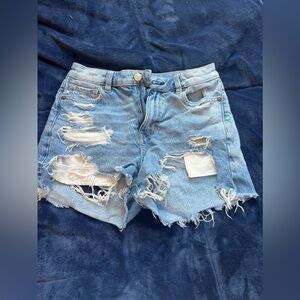 American eagle jean shorts